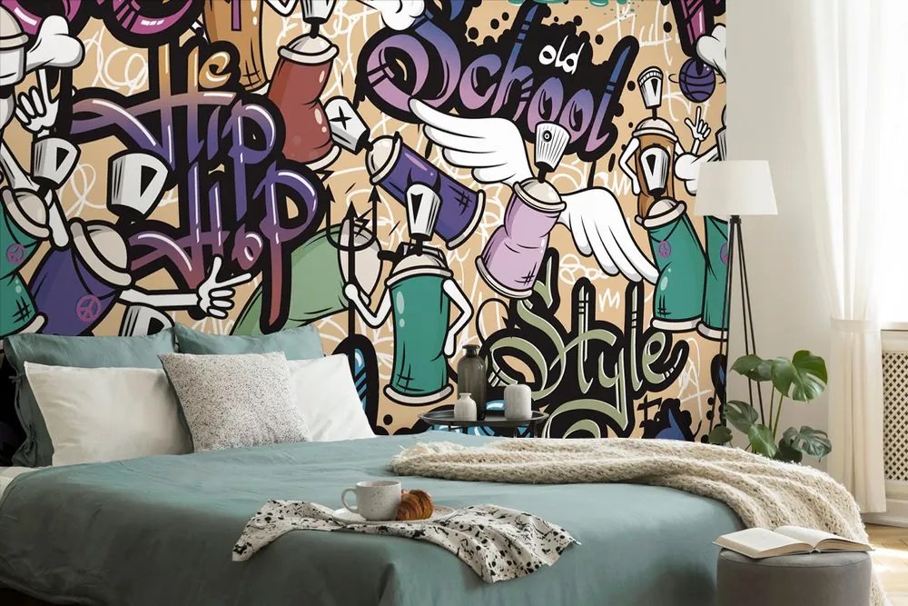 Тапет – С графично street art изкуство