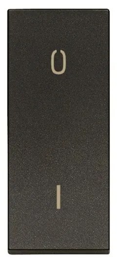 VIMAR 30016.G Двуполюсен ключ Linea, 2P 20 AX 250 V~ 1М, опц. подсветка, Black,