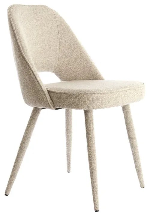 Светлосив трапезен стол Djeslin – Light & Living