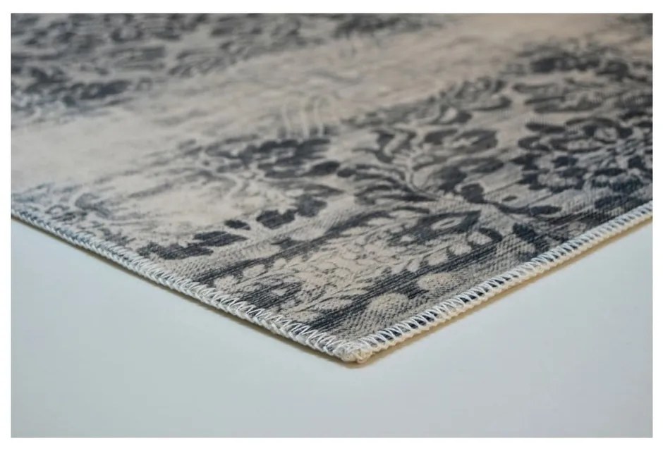 Сив и бежов килим Becky, 80 x 300 cm - Vitaus