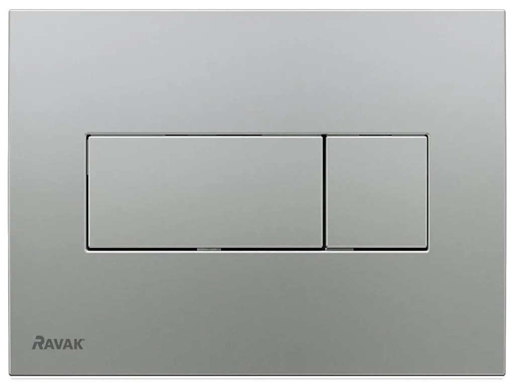 Ravak X01456 - Универсален бутон за смиване UNI 24,7x16,5 см матов хром