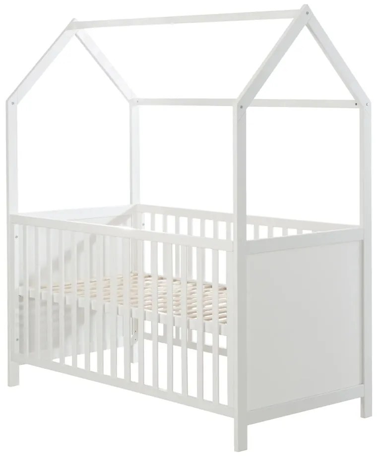 Бяло детско легло 70x140 cm - Roba