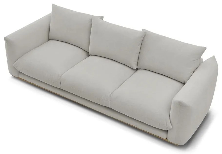 Светлосив диван 265 cm Ernest – Bobochic Paris