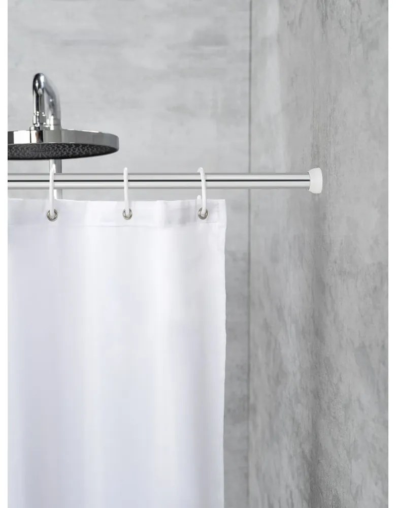 Прът за душ завеса в сребрист цвят 110 - 185 cm – Wenko