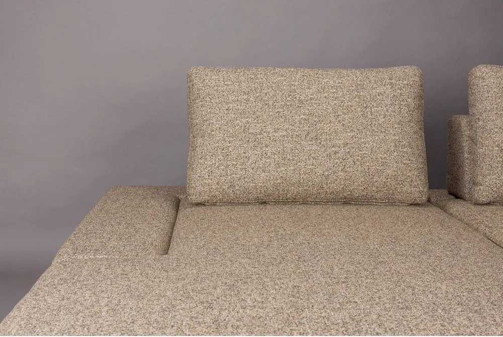 Светлокафяв ъглов диван (ляв ъгъл) Shelly – Dutchbone