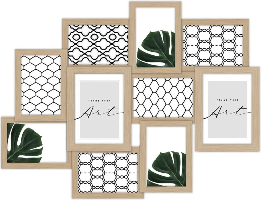 Рамка висяща в естествен цвят 58x46 cm Beech – knor