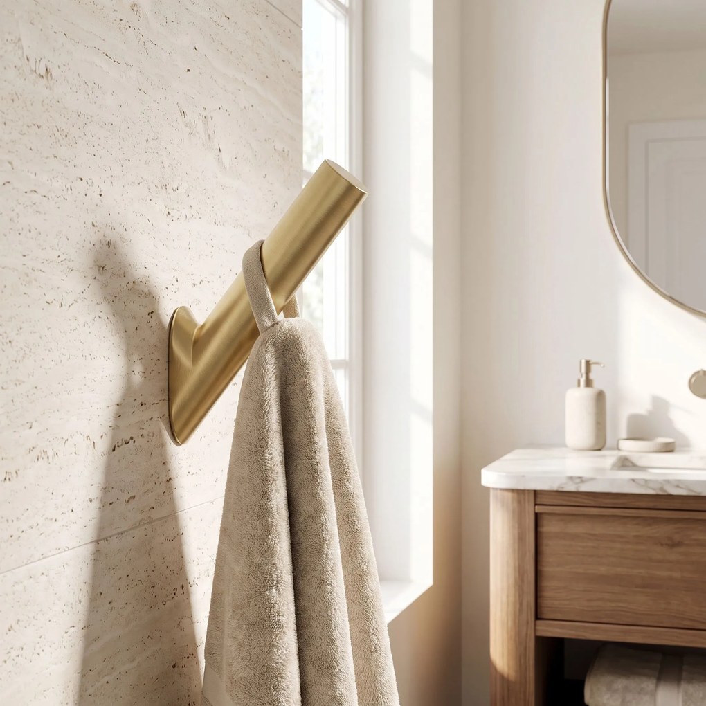 Закачалка за баня WILL Brush Gold
