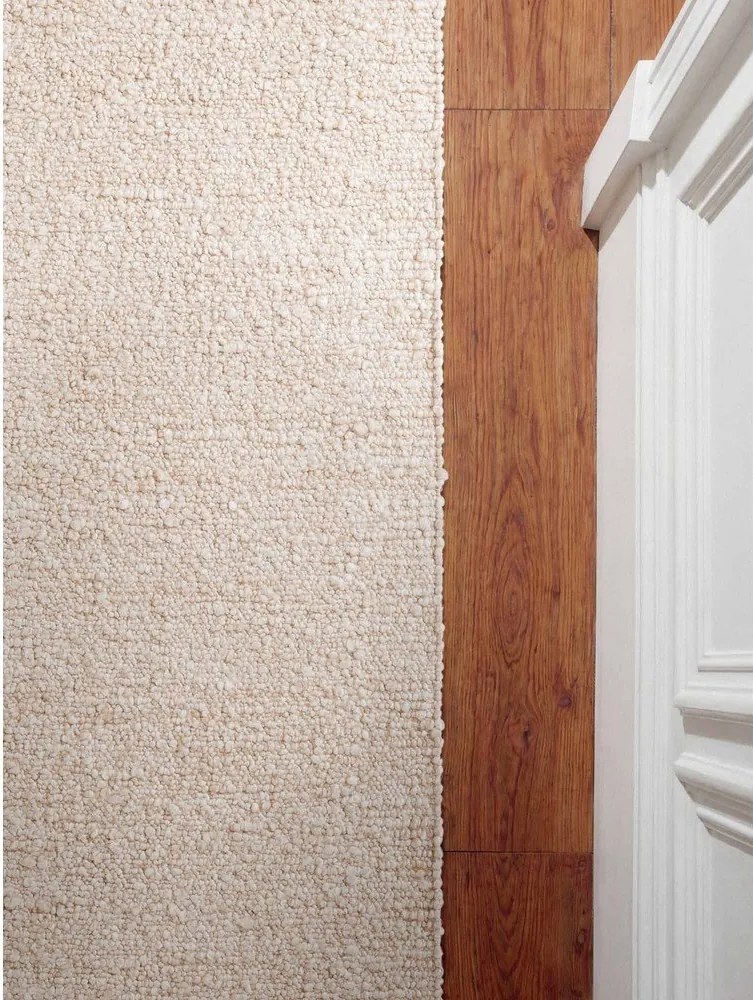 Кремава ръчно изработена пътека от букле 80x200 cm Notting Hill Portobello – Ted Baker