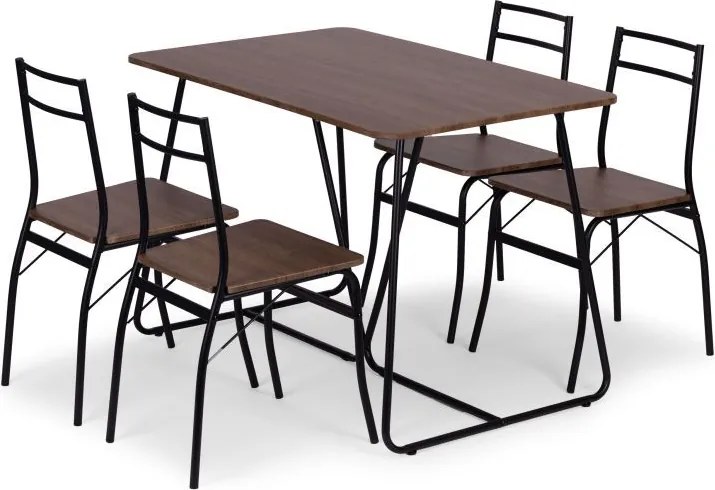 Трапезен комплект - маса + 4 стола PARIS