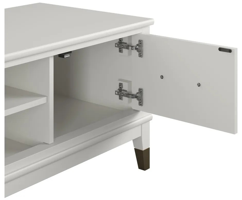 Бяла маса за телевизор Westerleigh - CosmoLiving by Cosmopolitan