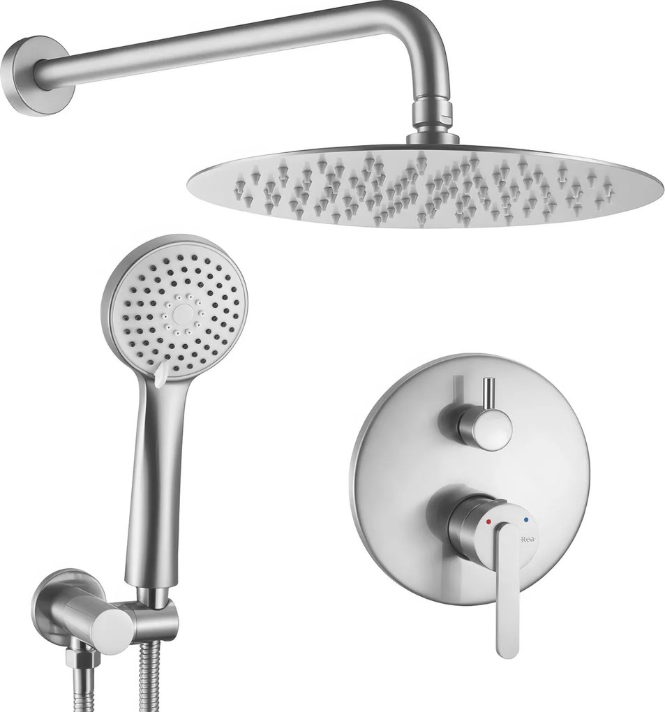 Душ система за вграждане Rea Ontario Brush Nickel + BOX