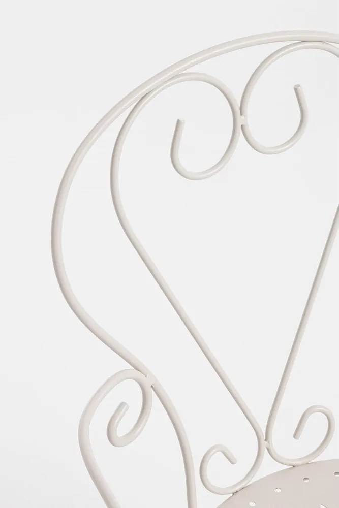 Бежов метален градински стол Etienne – Bizzotto