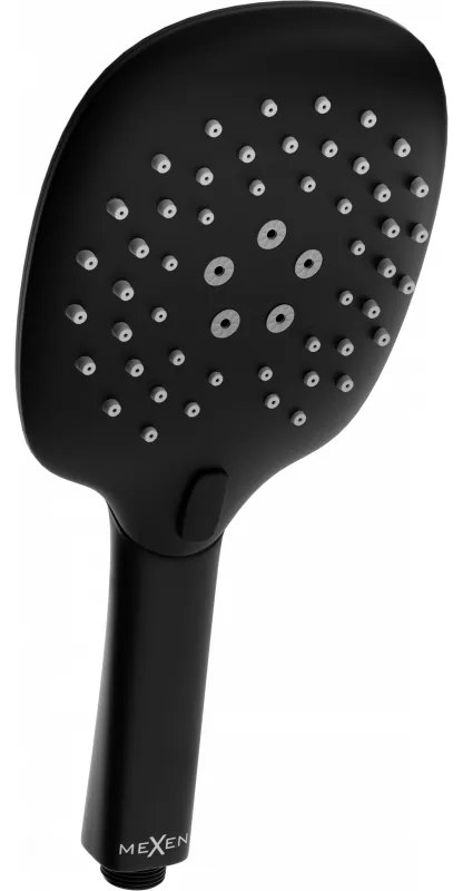 Mexen R-22 3-функционален черен душ - 79522-70