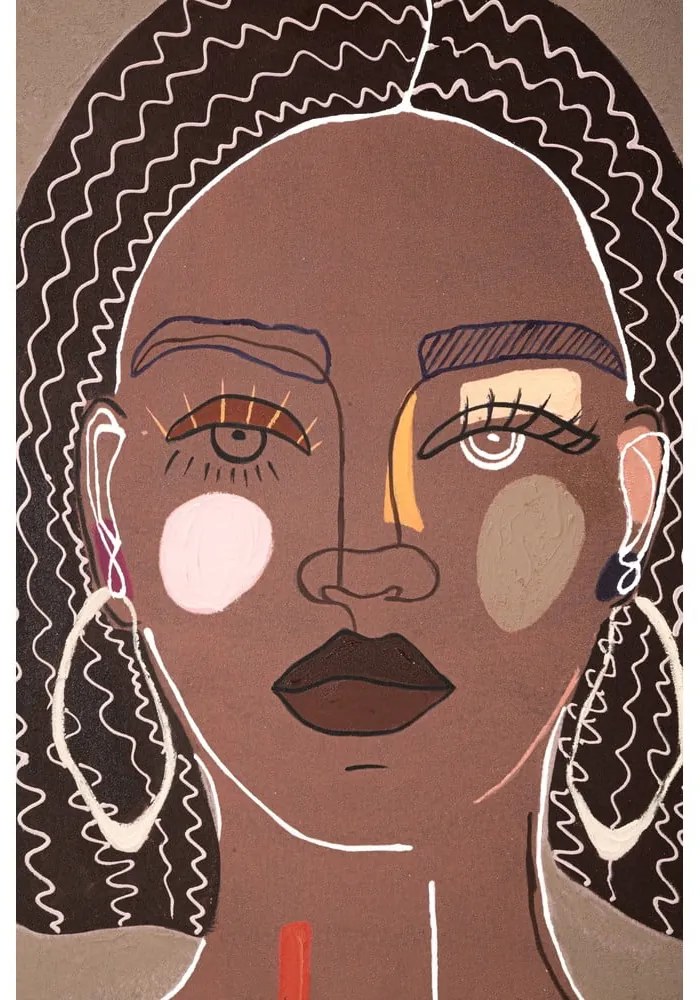 Живопис 80x100 cm Tribal - Mauro Ferretti