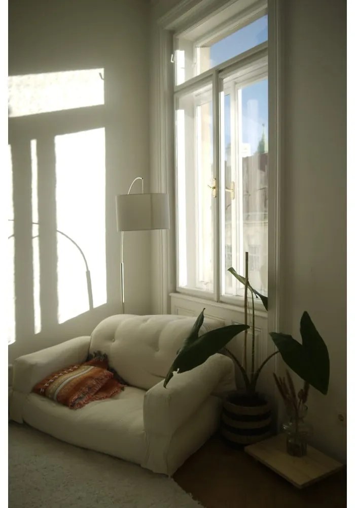 Жълт разтегателен диван 140 cm Hippo - Karup Design