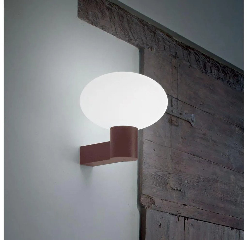 Ideal Lux - Външна стенна лампа CLIO 1xE27/42W/230V IP44 кафява