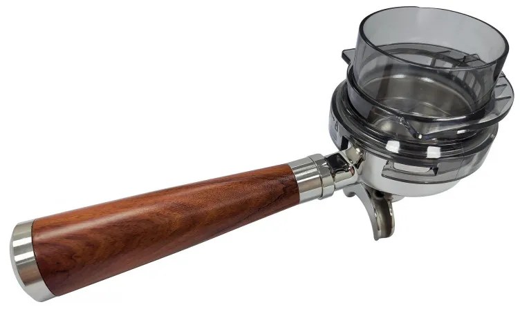 Еспресо машина Finlux FEM-1965M, 2450W, Италианска ULKA помпа 20 bar, 2.2 л, 250 гр, Вградена мелачка с 15 настройки, Инокс