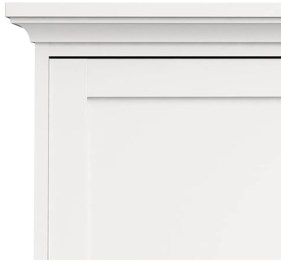 Бял гардероб 139x201 cm Paris – Tvilum