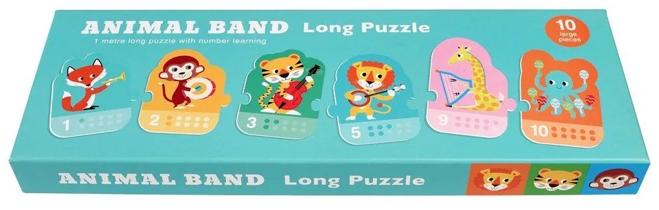 Пъзел (брой части 10) Animal Band – Rex London