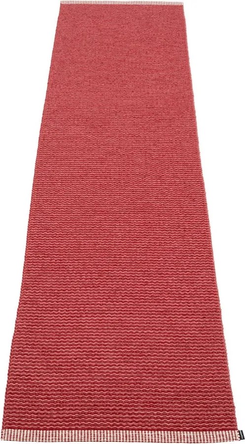 Червена пътека за открито и закрито 70x300 cm Mono Blush – Pappelina
