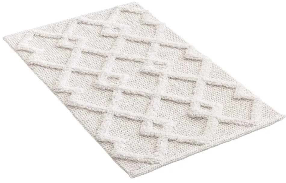 Кремав килим за баня 50x80 cm Otis – douceur d'intérieur