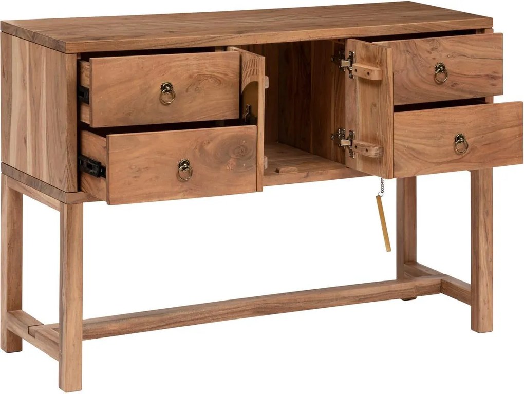 Конзолна маса atmosphera Jiling, 112 x 40 cm, Акация