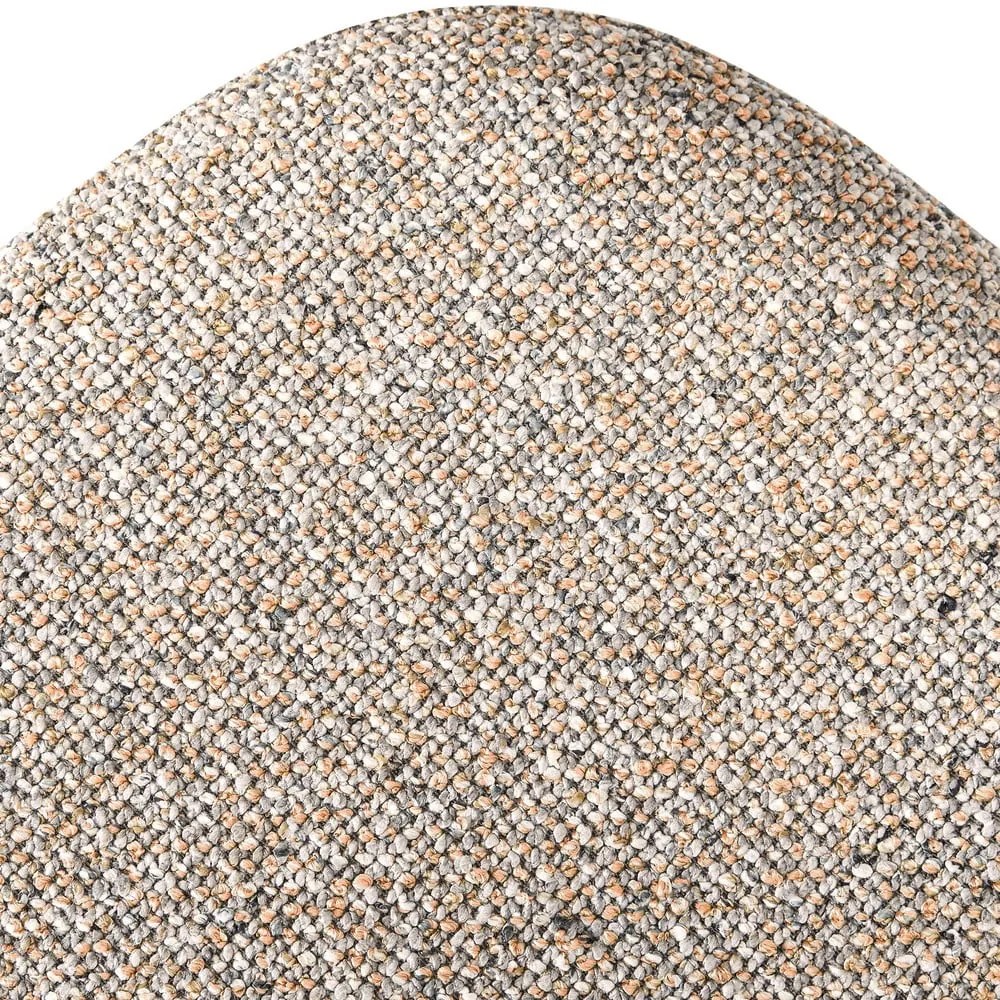 Бежови тапицирани трапезни столове в комплект с подлакътници 2 бр. Ecto – Hübsch