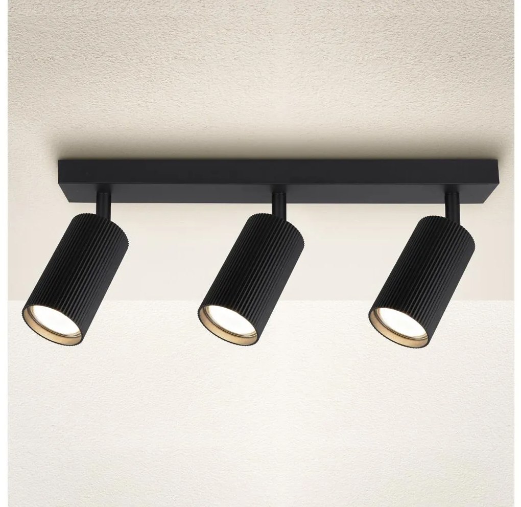 Brilagi - Точково осветително тяло SELE MODERN 3xGU10/30W/230V черно