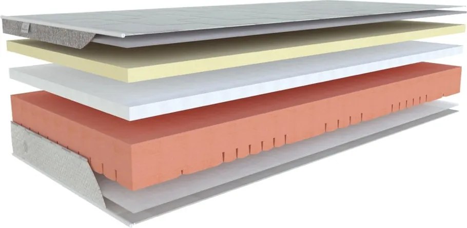 Двулицев матрак 3/4, 160 x 200 cm Galaxy Viscostar - Materasso