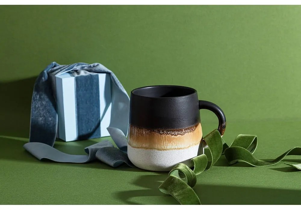 Черна глинена чаша 360 ml Mojave – Sass & Belle