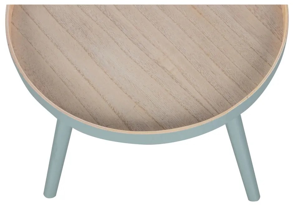 Странична зелена масичка WOOOD Sasha