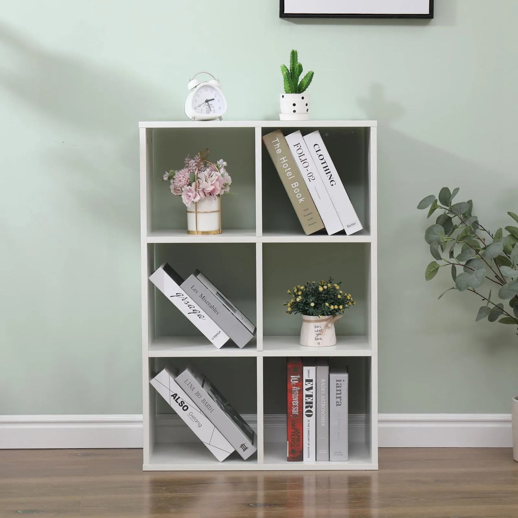 Етажерка Boxy-Бял