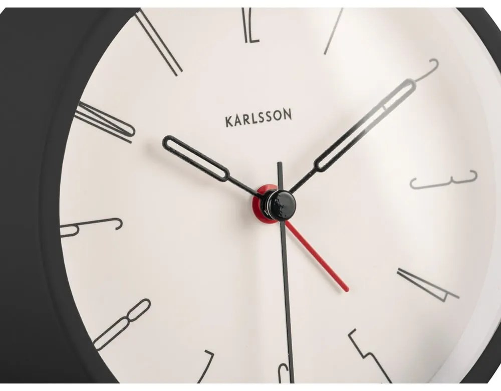 Будилник ø 11 cm Belle Numbers - Karlsson
