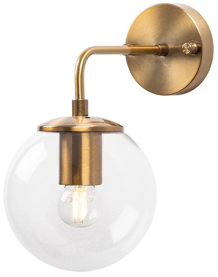 Стенна лампа в месингов цвят ø 15 cm Viran – Opviq lights