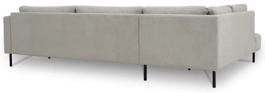 Бежов ъглов диван (ляв ъгъл) Hero – Scandic