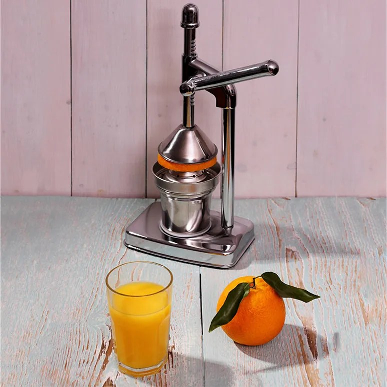 Ръчна цитрус преса SAPIR SP 1161 B, Неръждаема стомана, Сито, Инокс