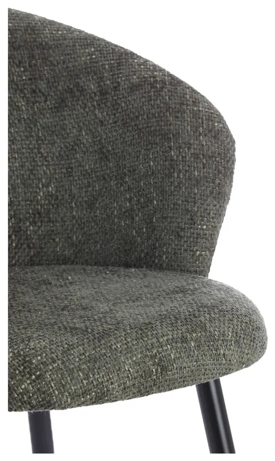 Метални трапезни столове в комплект 2 бр. в цвят каки Radaja – Light & Living