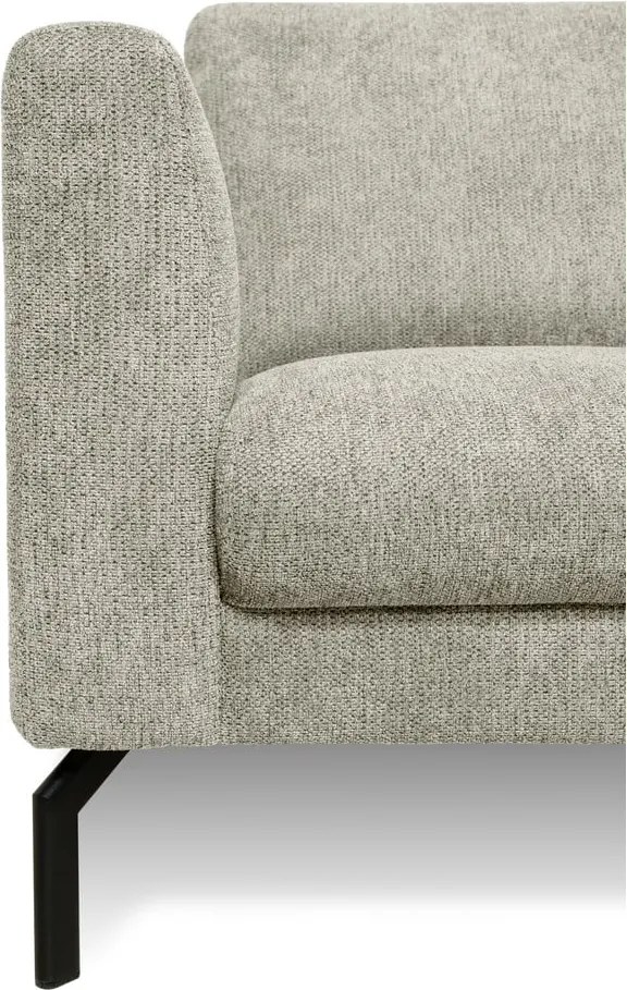 Светлосив ъглов диван (десен ъгъл) Gomero – Scandic