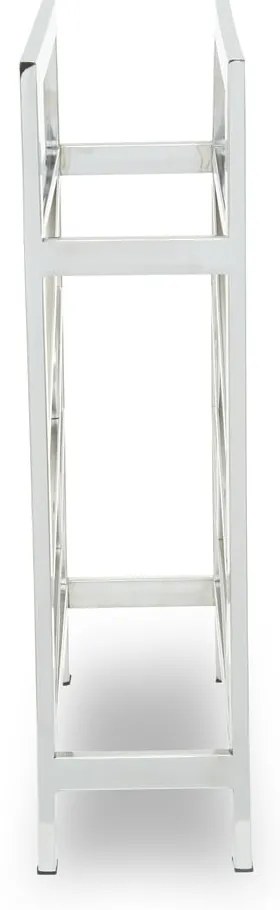 Метална стойка за вино в лъскаво сребро за 12 бутилки Barolo - Premier Housewares