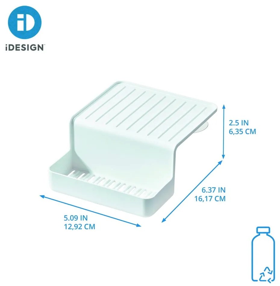 Самостоятелен държач за гъби от рециклирана пластмаса Eco System – iDesign