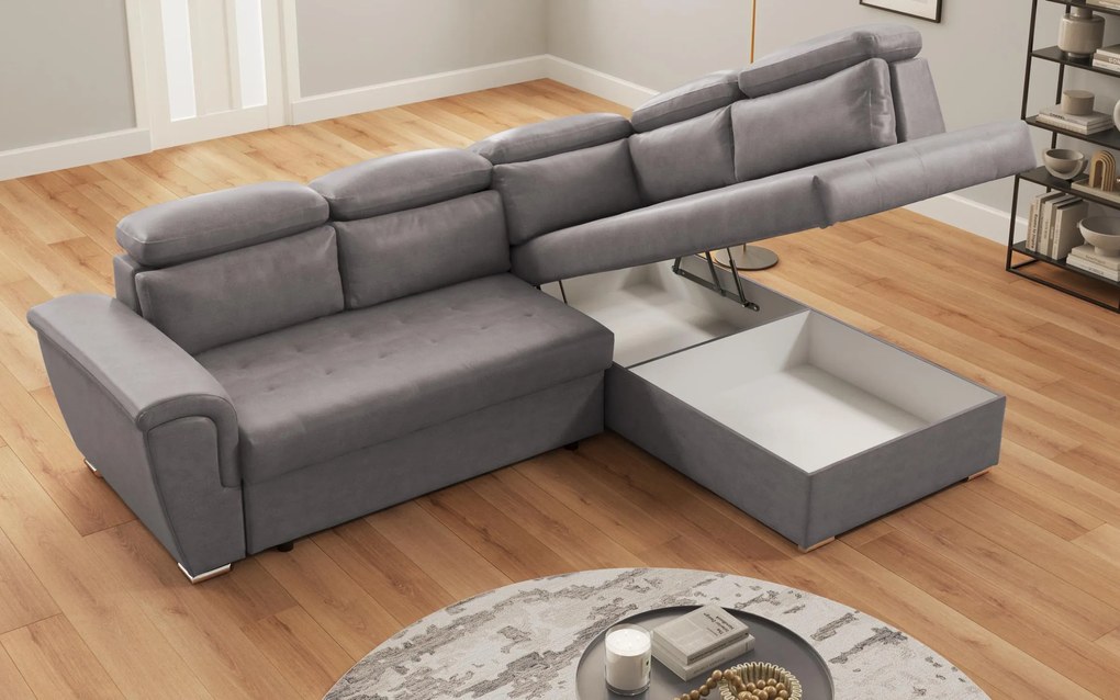 Разтегателен ъглов диван Флос