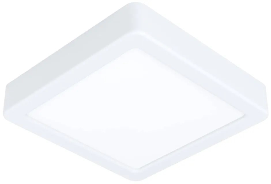 Бяло LED осветително тяло за таван 16x16 cm FUEVA 5 – EGLO