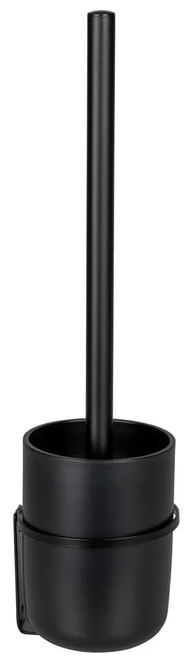 Черна самоносеща пластмасова четка за тоалетна Carpino - Wenko