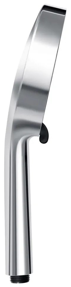 Пластмасова душ глава в сребрист цвят ø 12 cm Softwater – Wenko