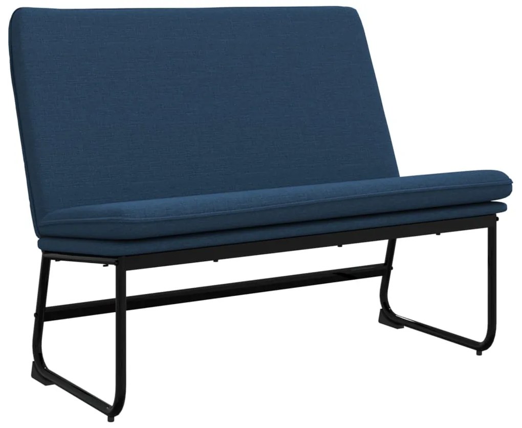 351328 vidaXL Пейка, синя, 100x75x76 см, текстил