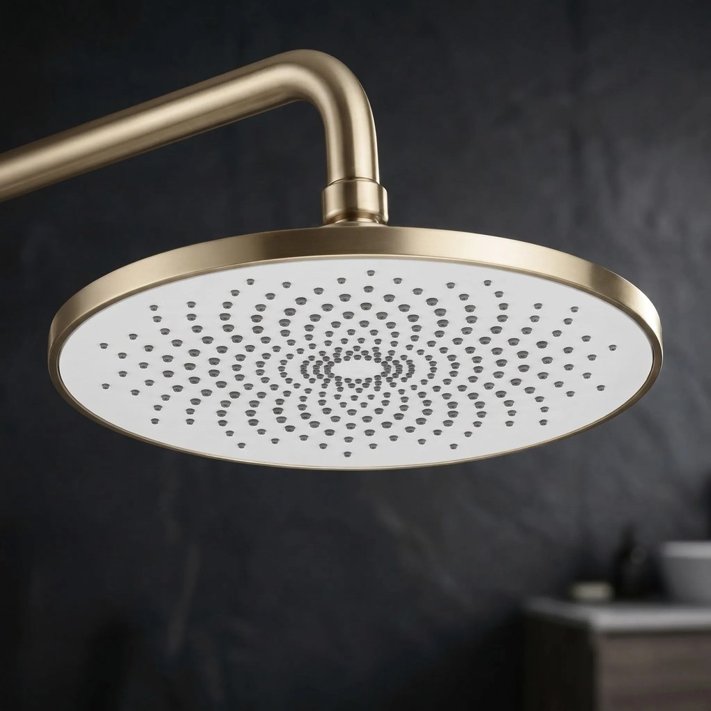 Комплект за душ Rea Rivo Brush Gold