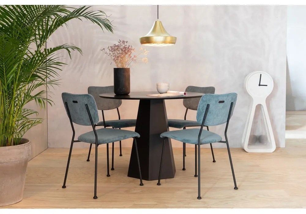 Сиви трапезни столове в комплект от 2 броя Benson - Zuiver