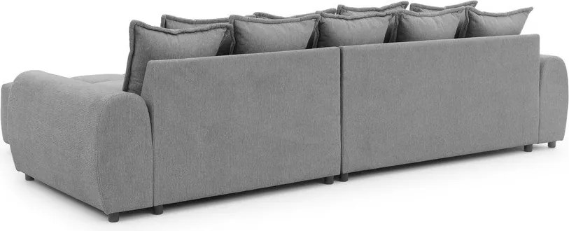 Сив ъглов диван (десен ъгъл) Albane – Ropez