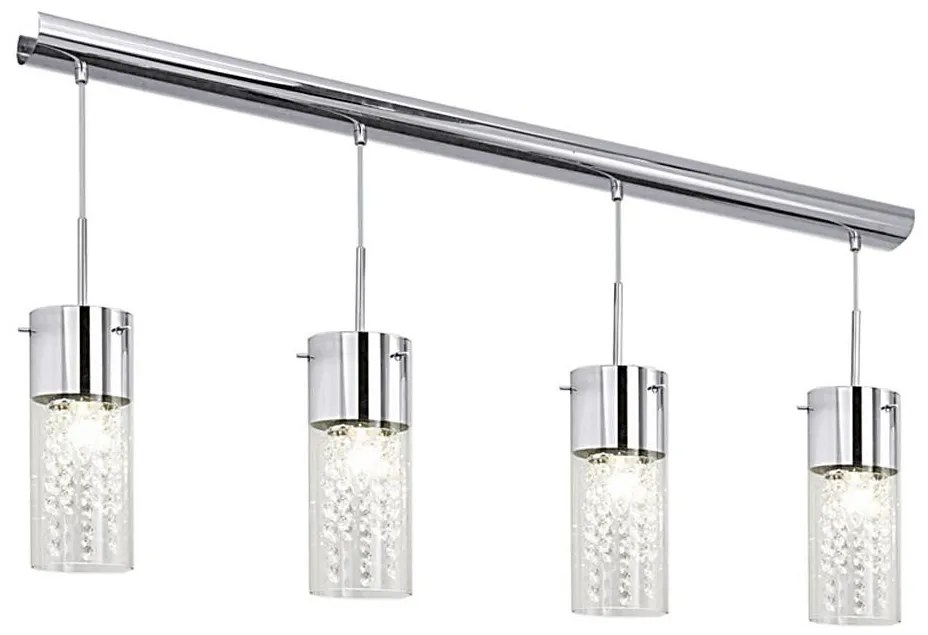Eglo 90696 - Пендел DIAMOND 4xE14/60W/230V