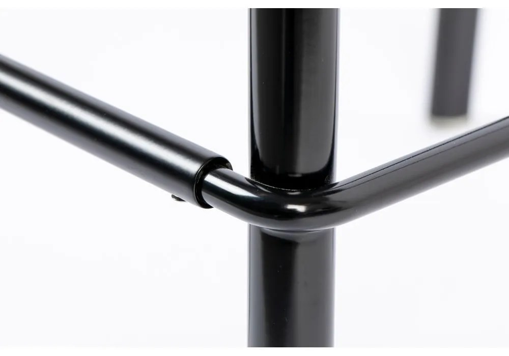 Черен/светлосив бар стол 94 cm Spike - Zuiver